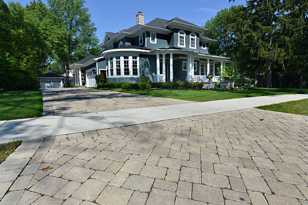 Paver Driveway Replacement in Durand, WI